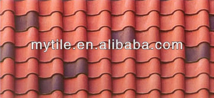 Minyuan new design 31*31 cm Spanish style roof tile