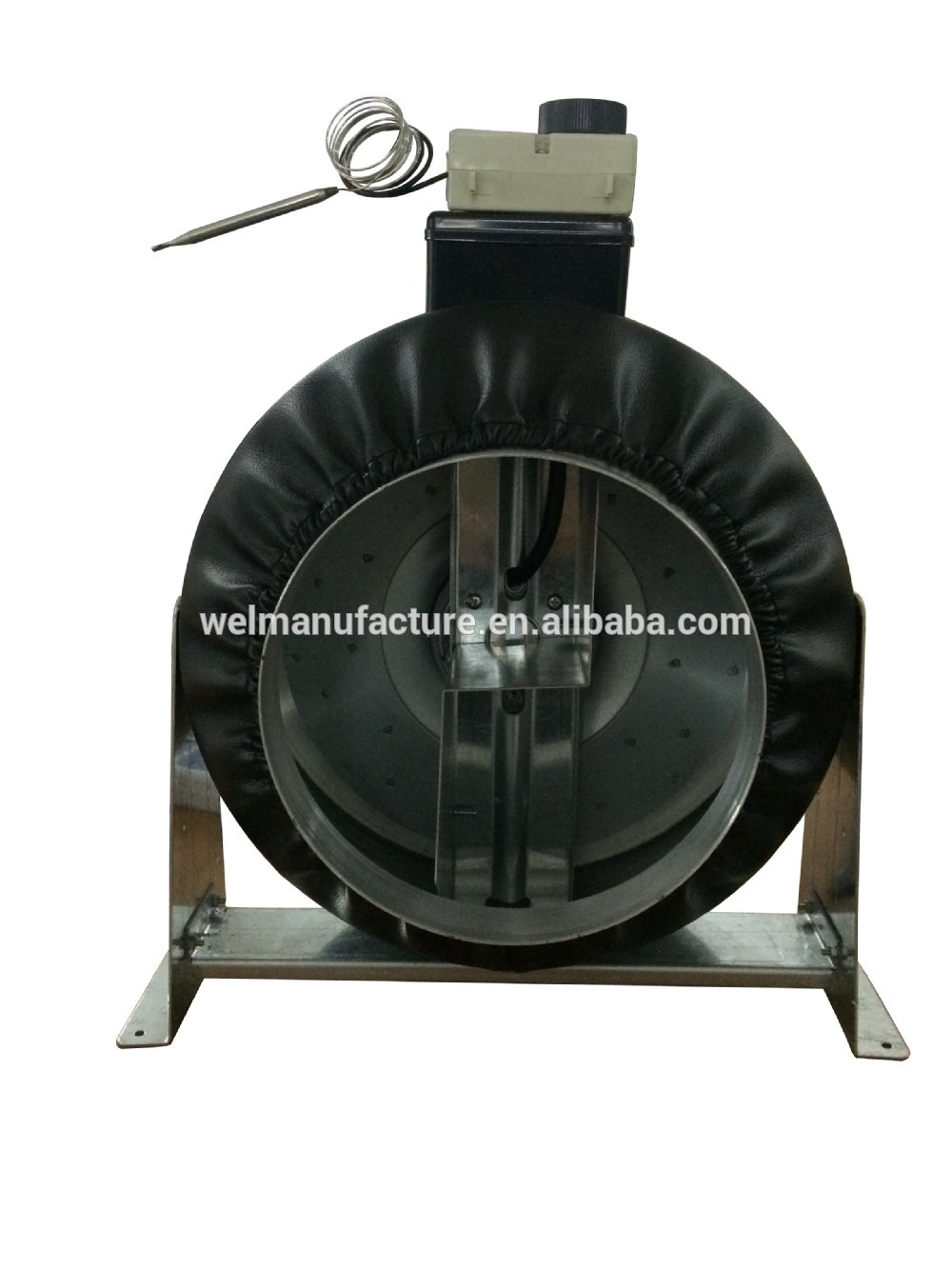 Hyroponics mechanical temperature contol centrifugal inline duct fan