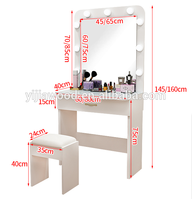 mirrored dresser wooden material with mirror bedroom furniture