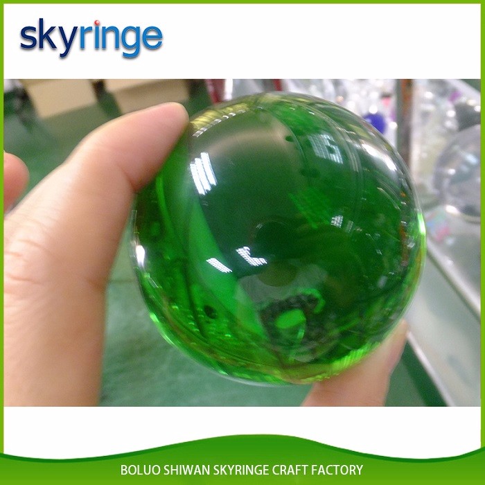 High quality large solid acrylic ball