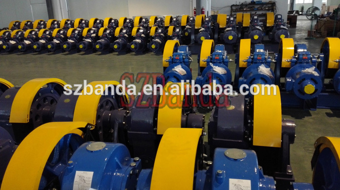 VVVF Elevator Geared Traction Machine BD-YJ350, Lift Motor