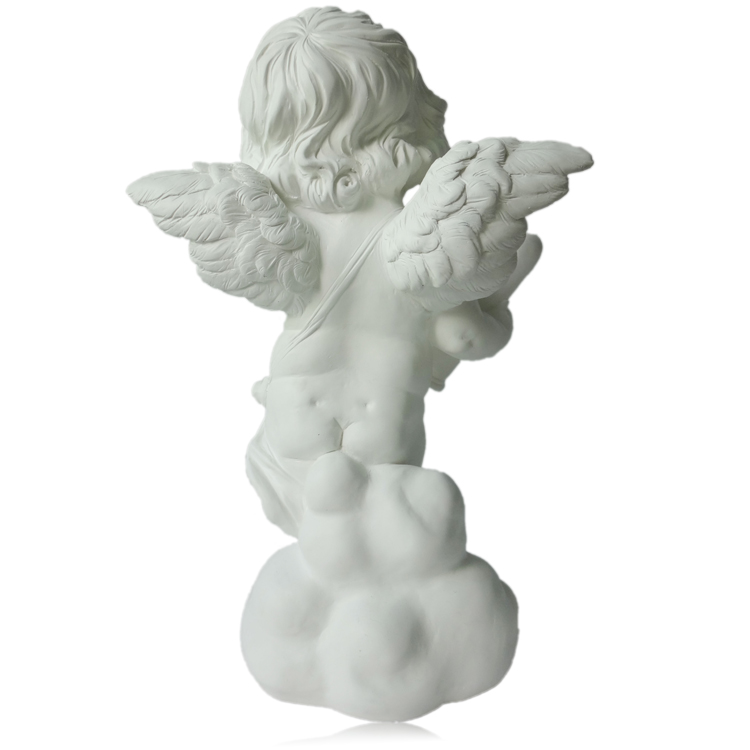 Wholesale small miniature polyresin resin angel figurine