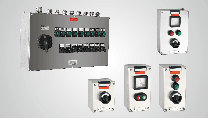 IECEX and ATEX Certified Explosion-proof Metal Electrical Switch Box