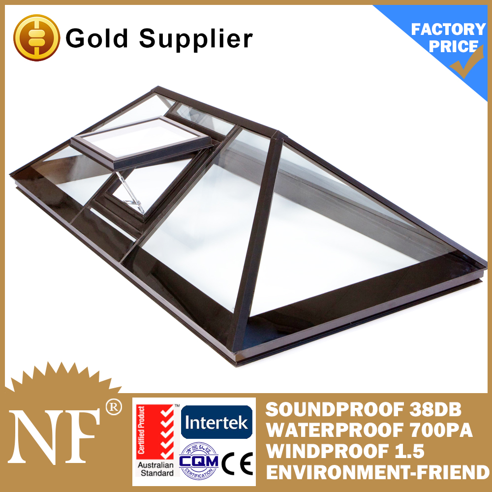 aluminium roof skylight windows