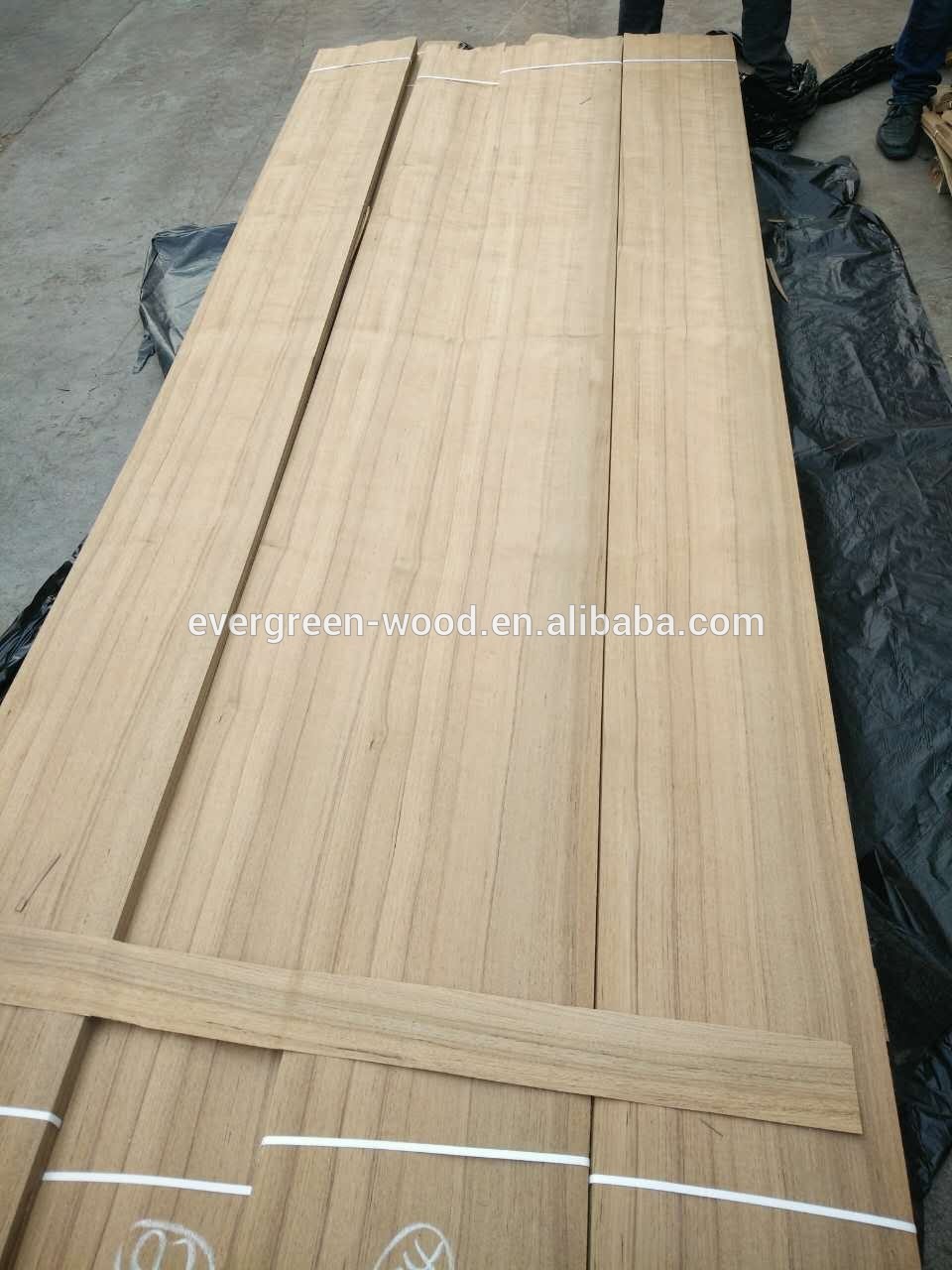 High quality A grade plain slicing natural burma teak veneer plywood veneer