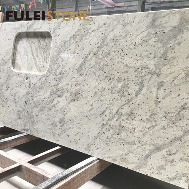 Good quality cheap price Andromeda white granite countertop