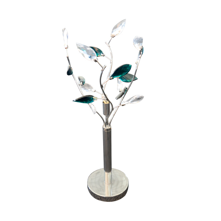 classic crystal touch table light for wedding table decorations