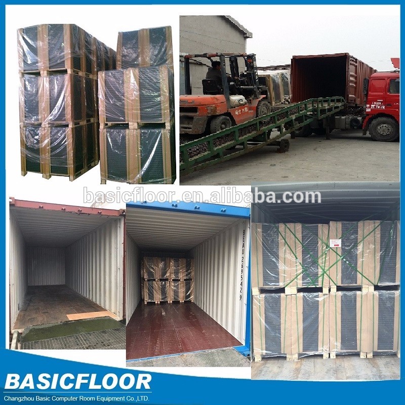 Wholesale products anti-static steel raised floor without black edge