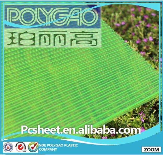 building material Plastic Twin Wall Alveolar Polycarbonate Sheet