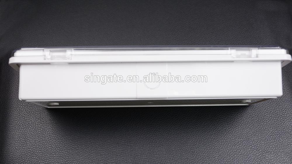 IP65 3W 3Hour LED Fire Bulkhead Battery Backup Rechargeable recessed Emergency Light