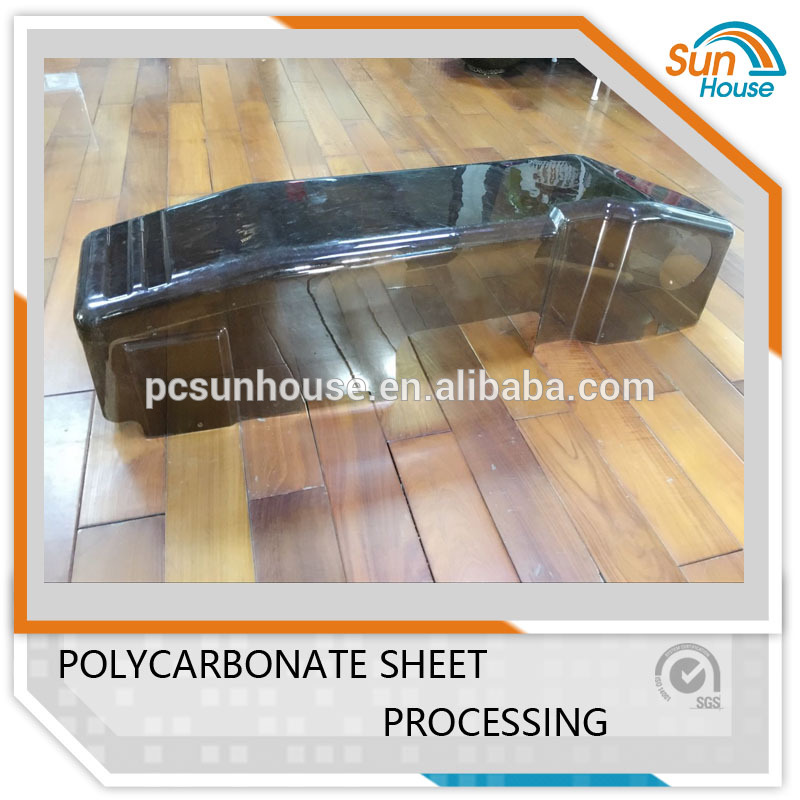 Polycarbonate windows custom windows for Tractor