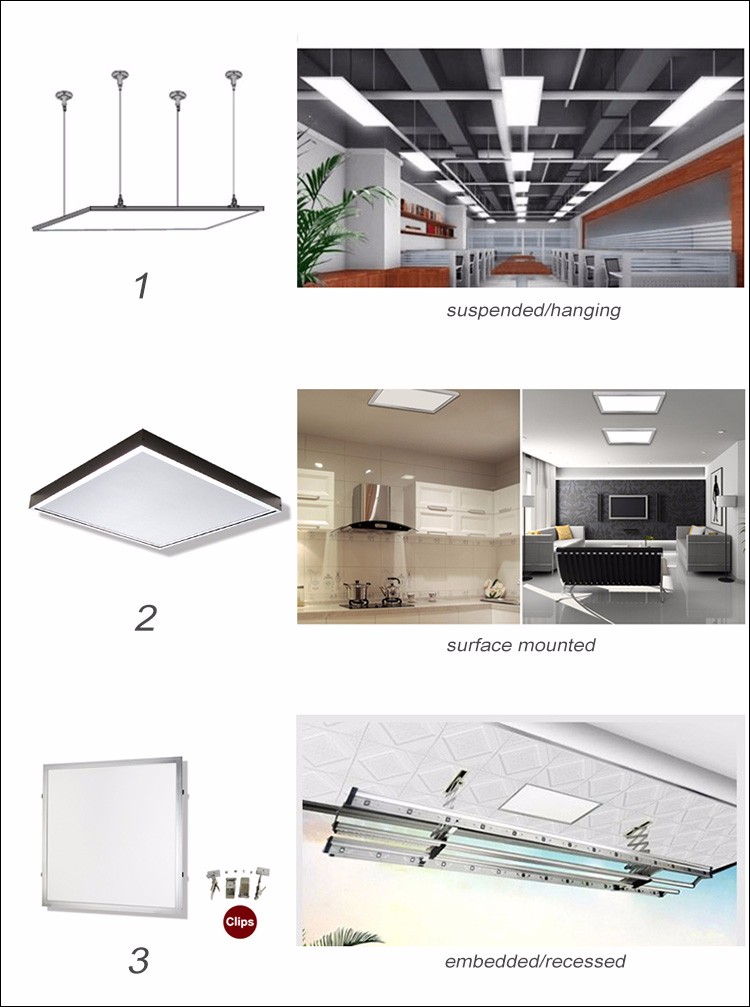 New led panel light square cheap manufacture china 30*120cm 40w