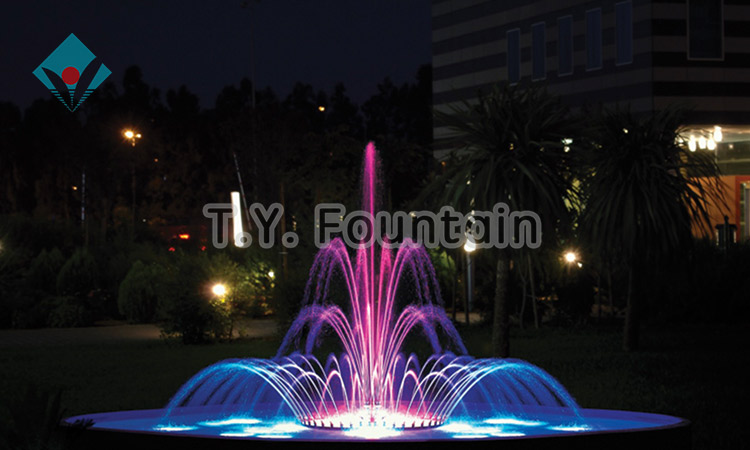 hotel home garden dancing water fountain design