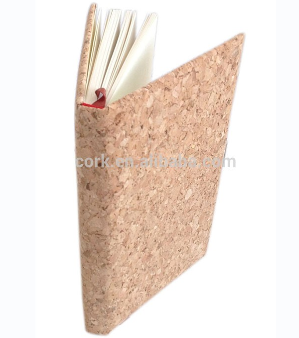 Popular Antique Cork Cover Notebook with Bank