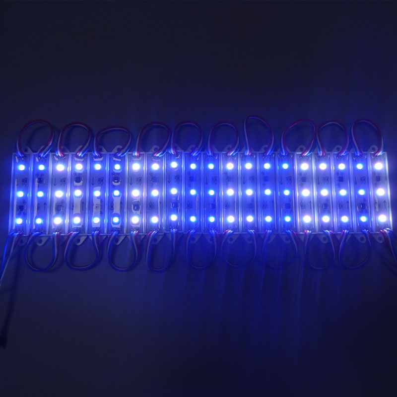 DC12v ws2811 high brightness full color 7515 led pixel module for channel letters