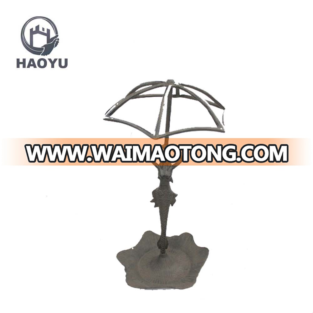 Metal Crafts Cast Iron Garden Accessories Umbrella Stand Garden Decor Hot Sale Factory Price