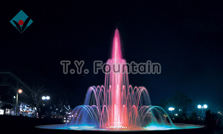 Full Frenquence Audio System Variety Shapes Music Dancing Fountain