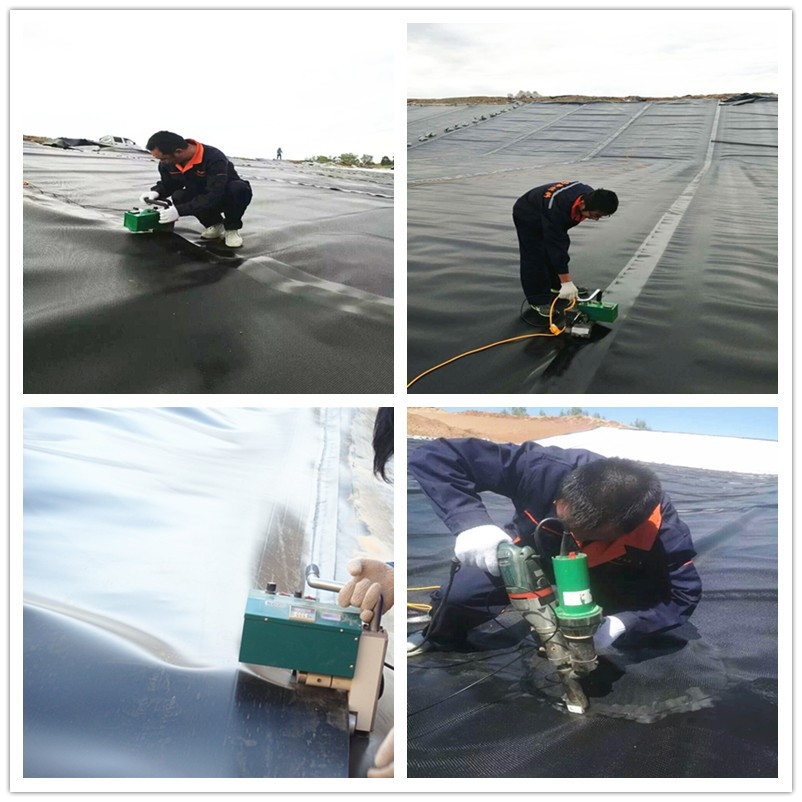 2.0mm double side textured HDPE geomembrane