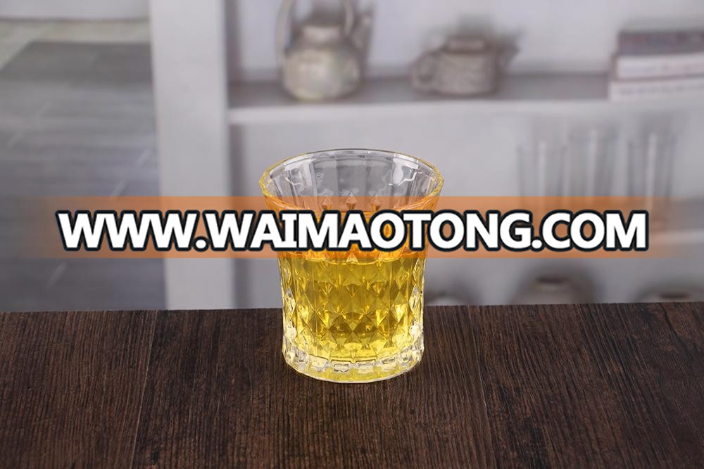 Wholesale 7 oz Whiskey Glass Cup Diamond Personalized Glasses