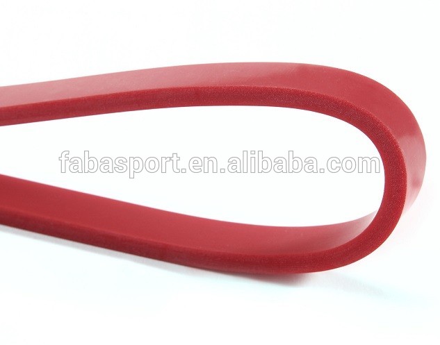 latex resistance band body gym power training powerlifting pull up red for wholesale