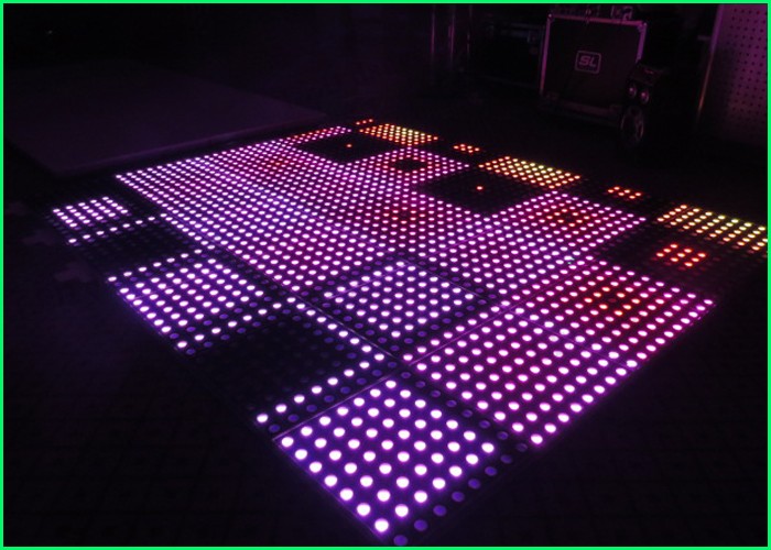 ACS dynamic digital led dance floor panels make program