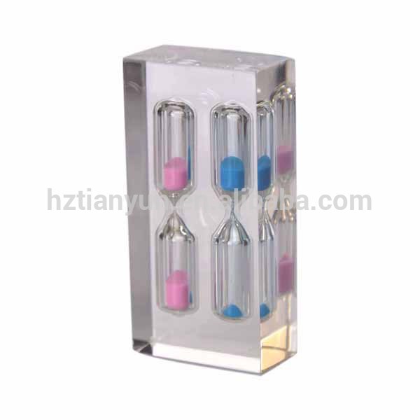 1 min sand timer with flower, flower sand timer