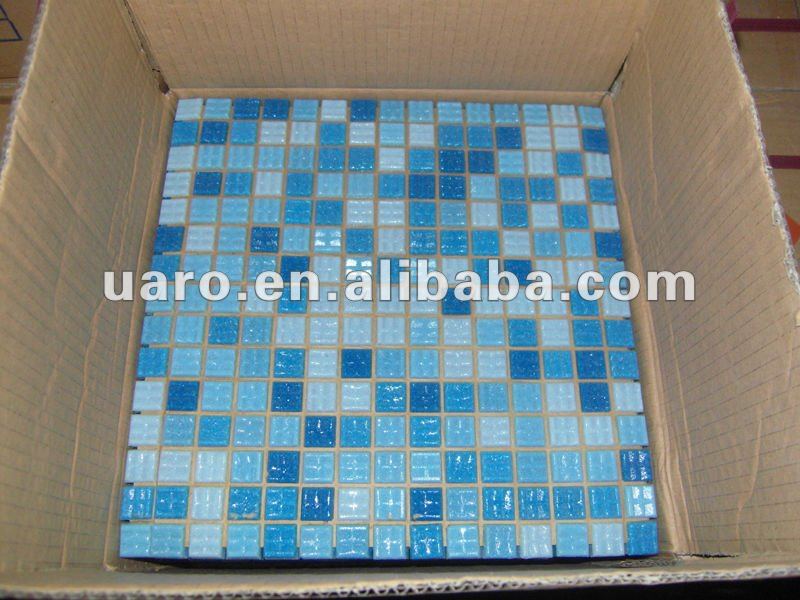 Low Price Stock Promotion Wall Decorative Backsplash Glitter Glass Mosaic Tile