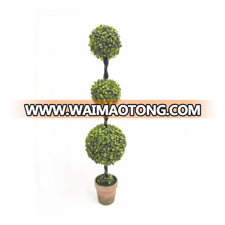 Manufacturer indoor artificial plants trees boxwood topiary