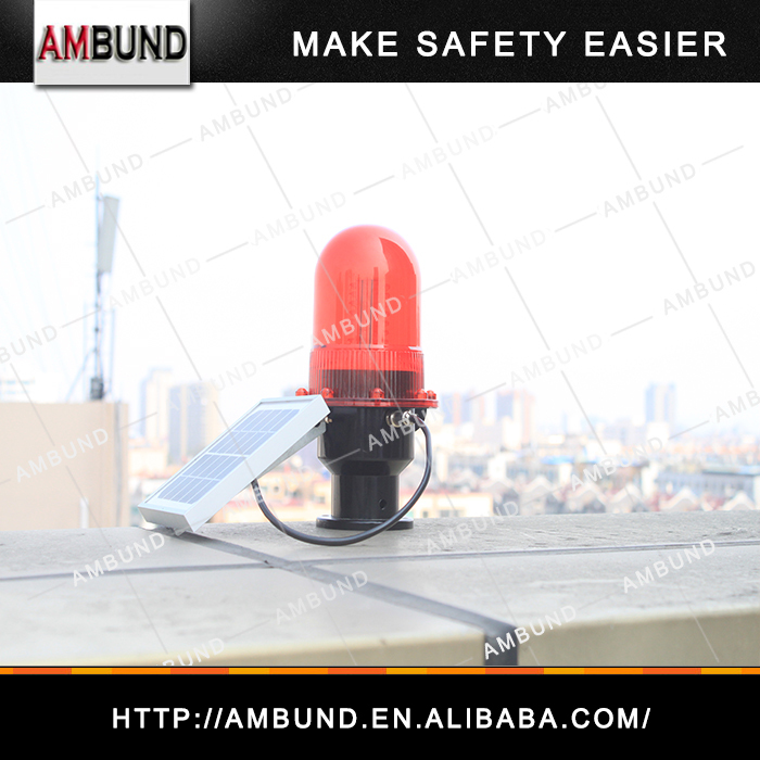 Red/Amber/White Solar marine light