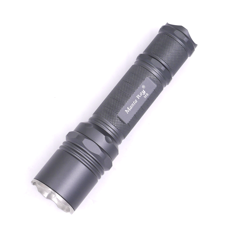 8xAMC7135 Manta ray M6 XHP50.2 6500K led 24W powerful 3mode hunting flashlight