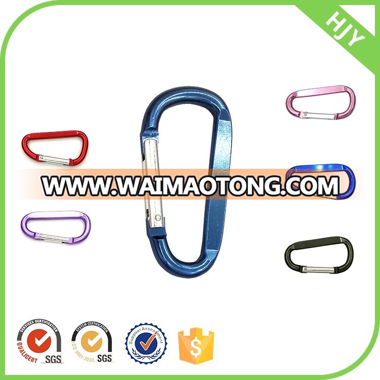 Round Aluminum Carabiner Belay Device Snap Hook for Sale