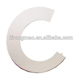 Stainless steel 6" wall band for fireplace chimney