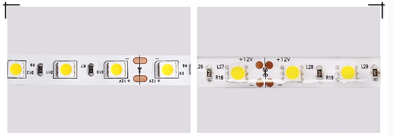 Waterproof multicolor led strip light IP68