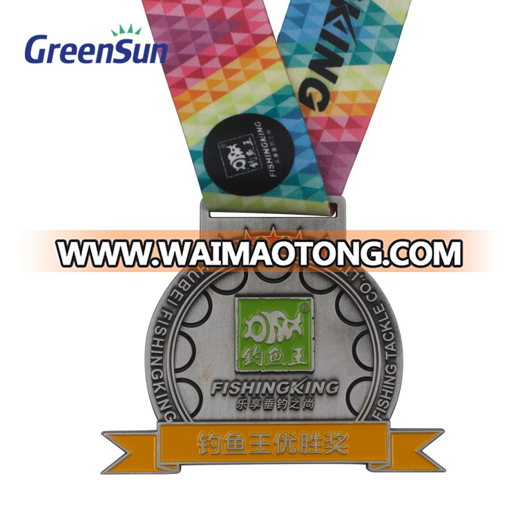 Wholesale Custom Design Blank Sports Running Metal Medal