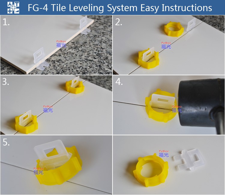 FG-4 tile leveling system 100pcs/bags