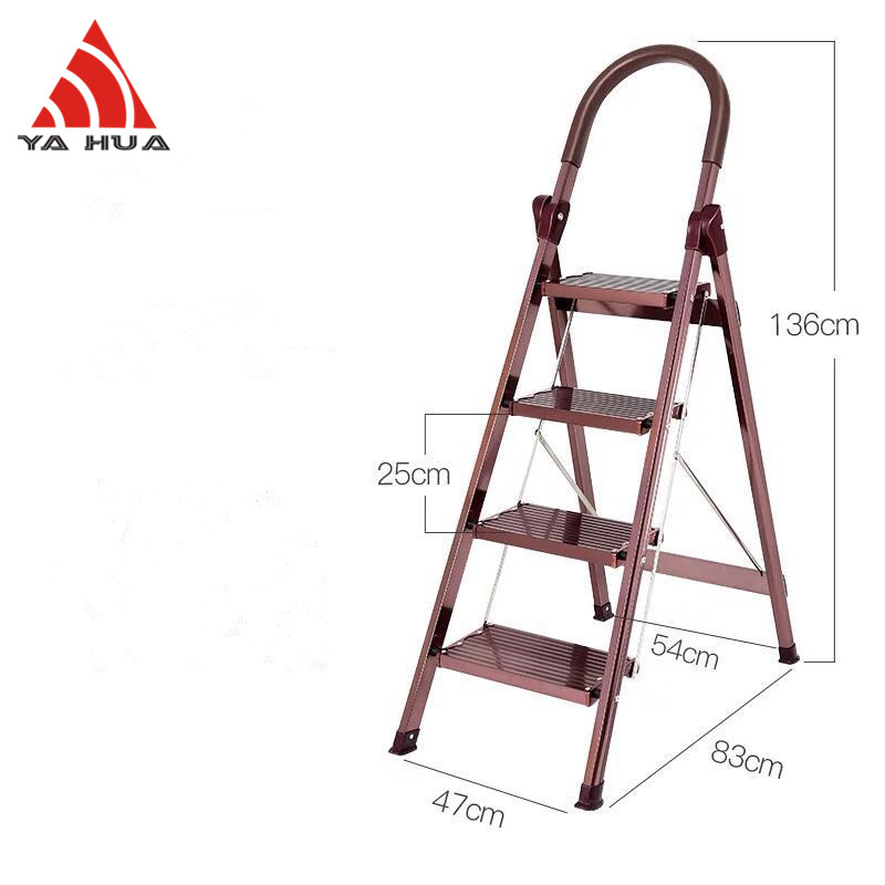 hot sale portable A shape Aluminium folding step ladder