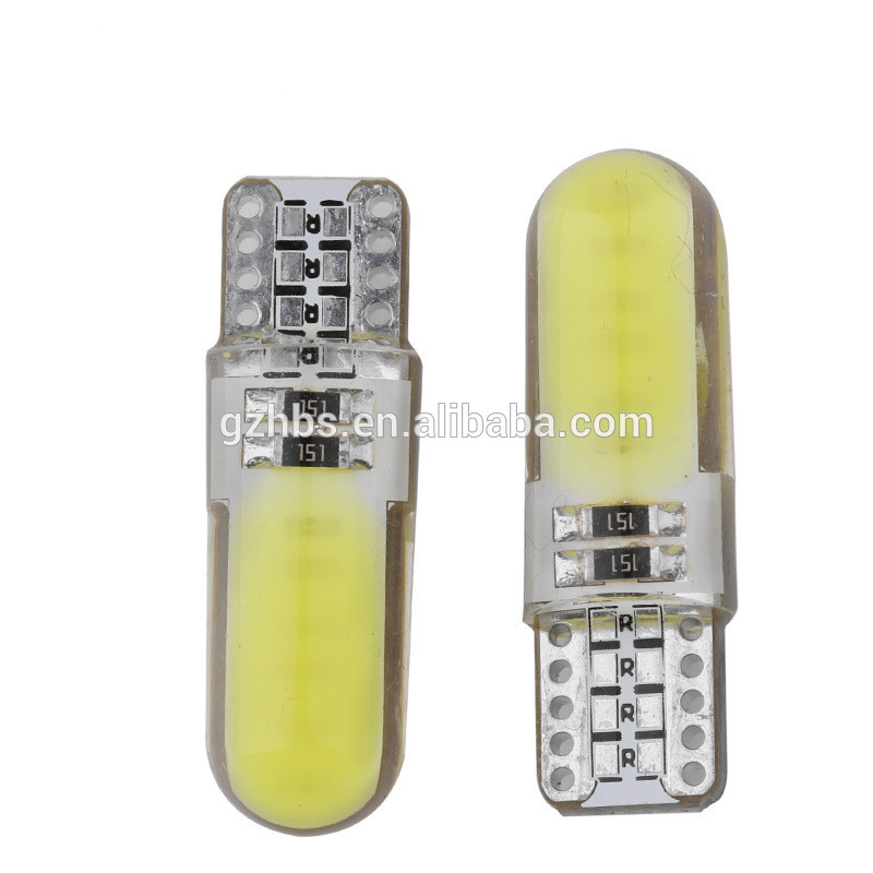 Hot !Silicone Waterproof wholesale led t10 cob silicone bulb lamps