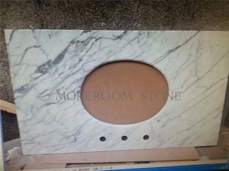 Marble countertop bling blue marble vanitytop Yunfu factory marble price