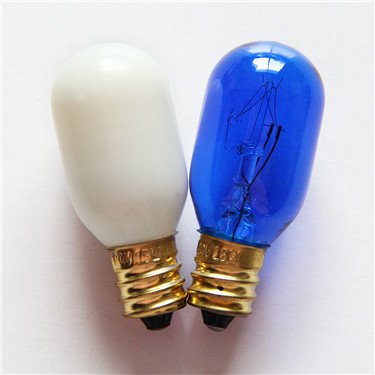 T20 mini colorful decoration warm white incandescent general tungsten lamp bulb