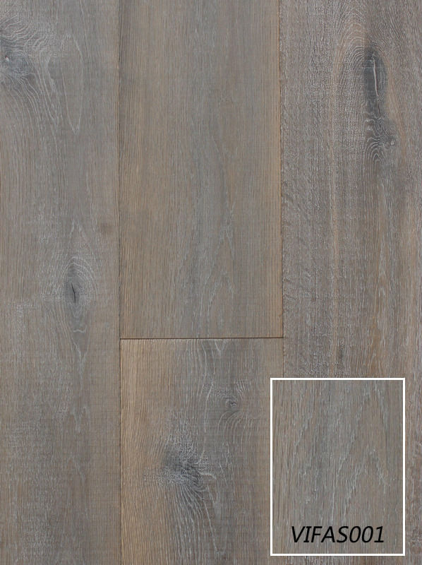 Oak multilayer flooring for heated slabs 20/6mm thickness