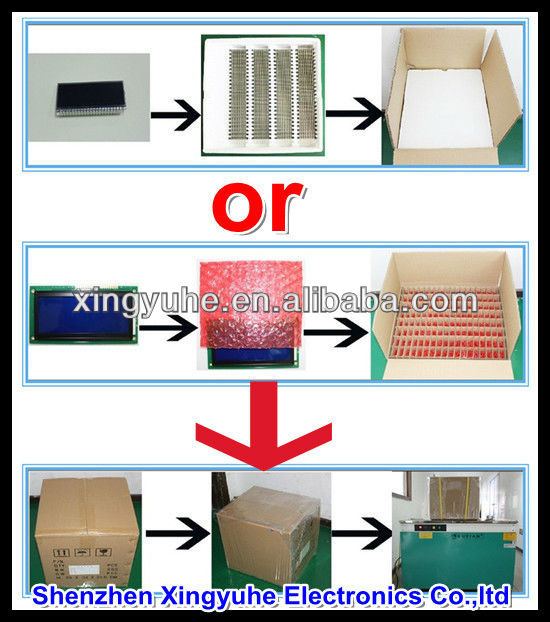 Micro lcd module 20x4 flat panel display