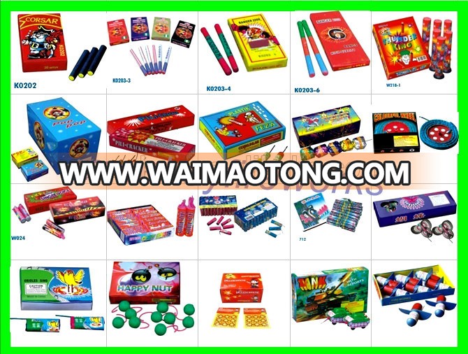 chinese crackers fireworks ground flying mouse with whistling for nigeria