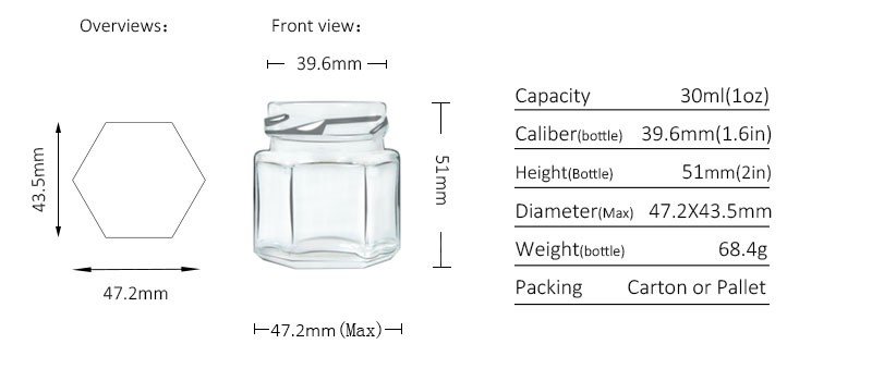 30ml wholesale cream cosmetic glass jar with lid cream container jars cosmetic cream empty glass jar