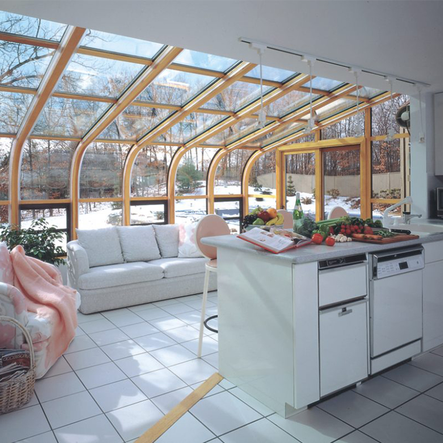 green house material aluminum frame sunroom sunroom house