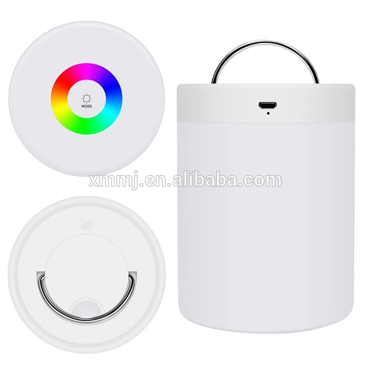 Bedside Battery multi color changing LED mini Sensor portable night light