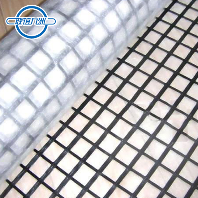 China Best Selling polyester geogrid For retaining wall