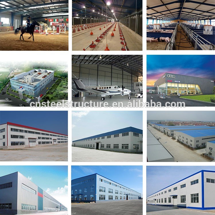 Cheap prefabricated steel frame portable warehouse for sale