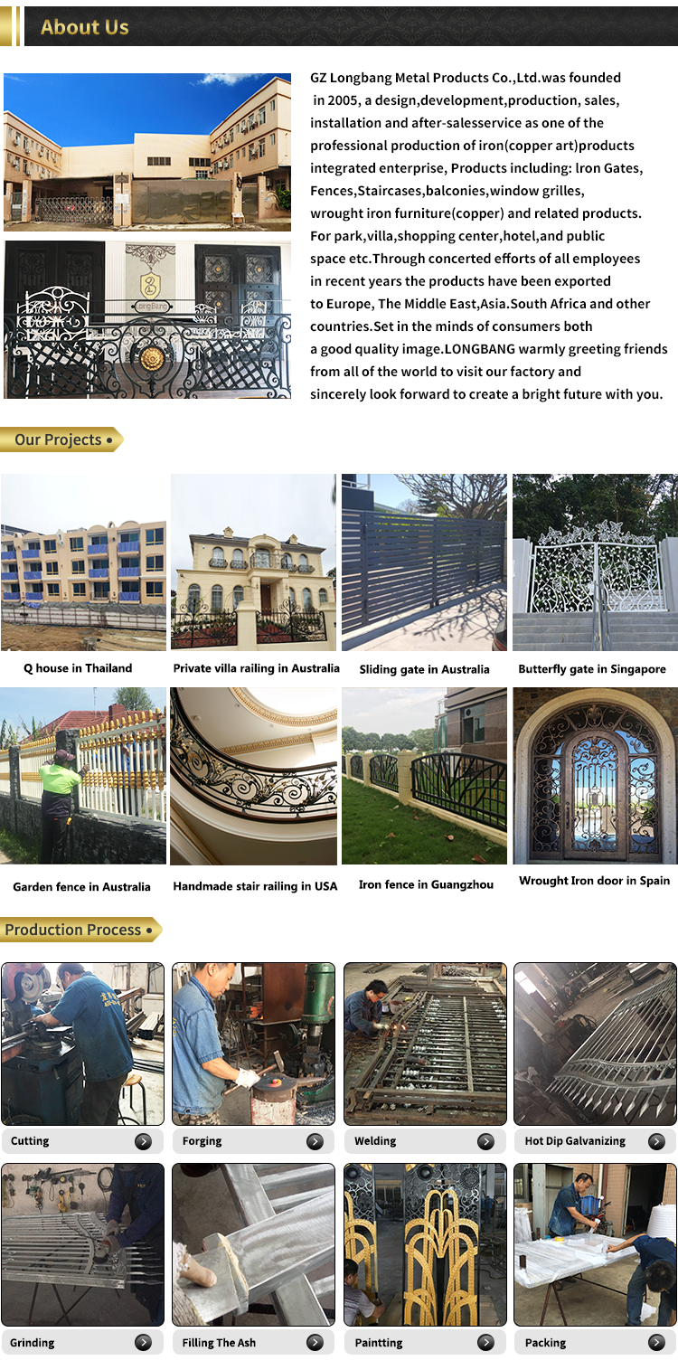 Top-selling best driveway steel gate sliding