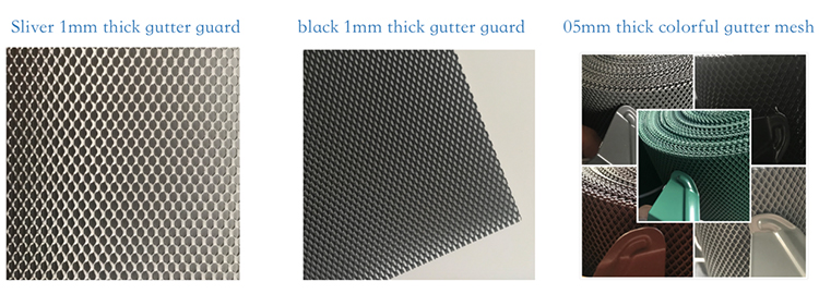 Woven Aluminum Seamless Mesh Water Gutter Guards