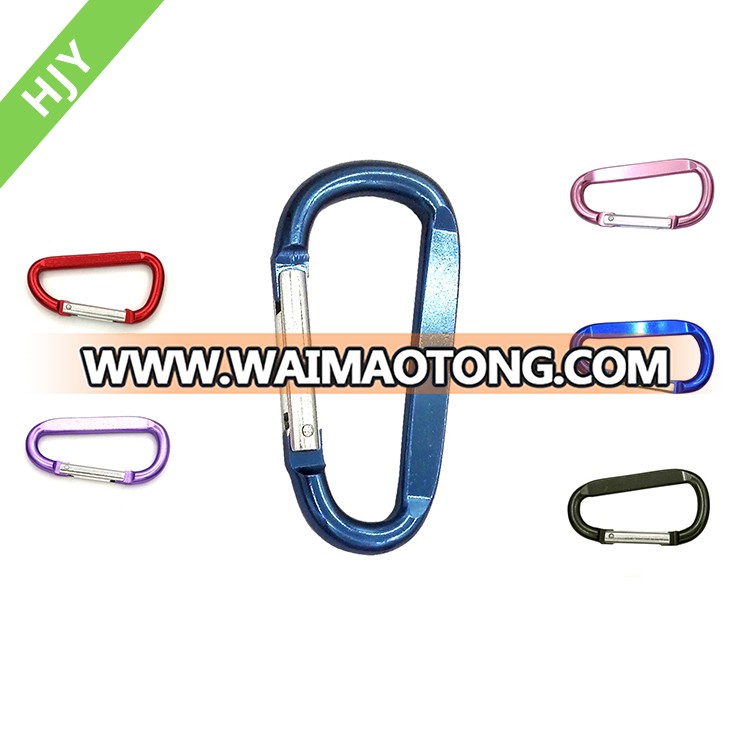 Large Aluminum Carabiner Keychain Hook